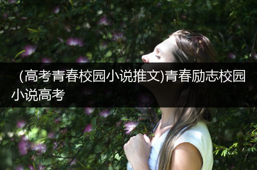 （高考青春校园小说推文)青春励志校园小说高考