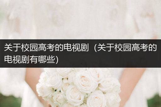 关于校园高考的电视剧（关于校园高考的电视剧有哪些）