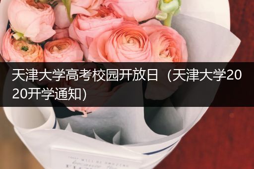 天津大学高考校园开放日（天津大学2020开学通知）