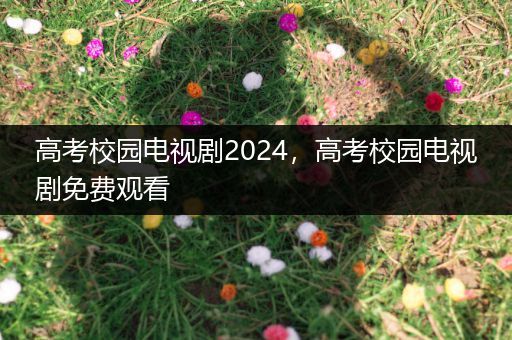 高考校园电视剧2024，高考校园电视剧免费观看